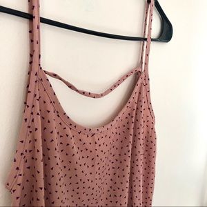 Mauve Strappy Tank Top